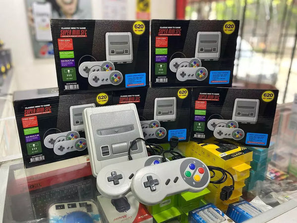 Video Game Super Mini 2 Controles 620 Jogos 8 Bits