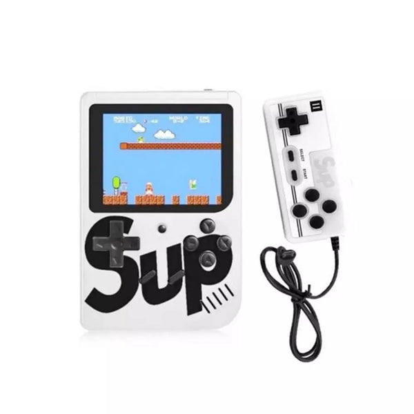 Mini Vídeo Game Portátil Com Controle 400 Jogos Clássico