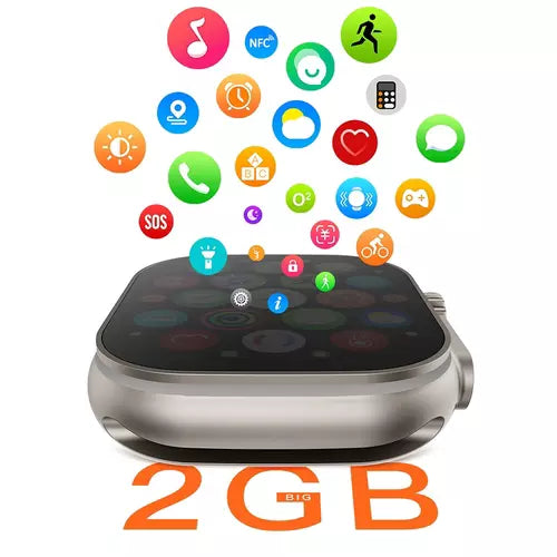 Smartwatch W69+ Ultra Plus 49mm Amoled - Edição Especial