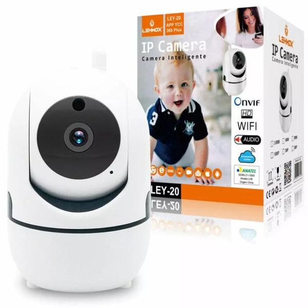 Camera Inteligente Ip Wifi 1080p Giratria 360 Ley-20 Lehmox