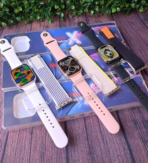 Smartwatch Watch X 45mm Serie 10 Super Amoled com Chat GPT + Pulseira Extra