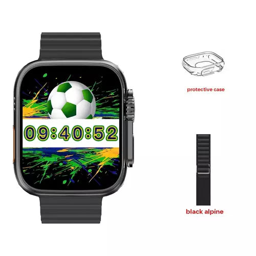 Smartwatch W69 Ultra Mini - 45mm Com Pulseira extra e case protetora