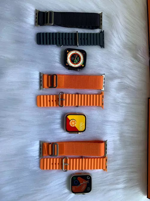 Smartwatch W69 Ultra Mini - 45mm Com Pulseira extra e case protetora
