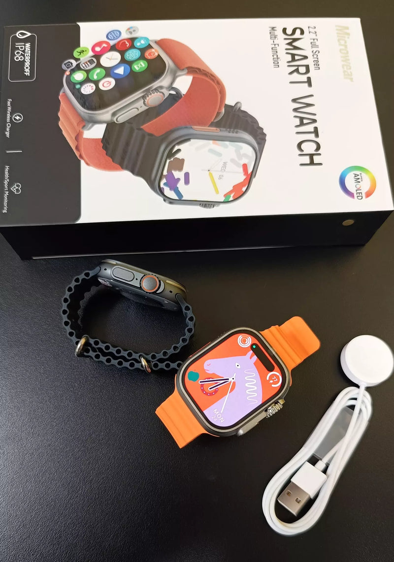Smartwatch W69+ Ultra Plus 49mm Amoled - Edição Especial