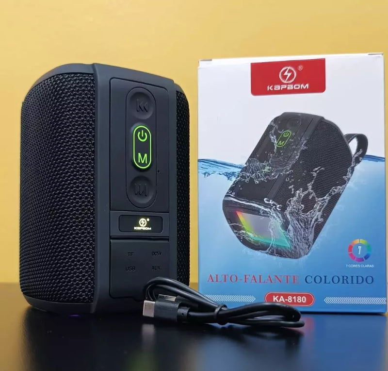 Caixa De Som Bluetooth Kapbom